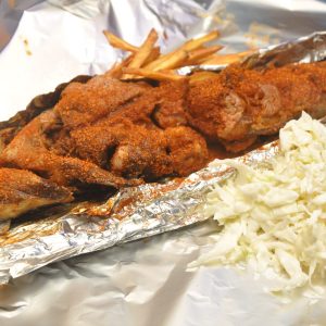 Grilled peppered Catfish