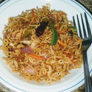 Peppered Noddles/Protein